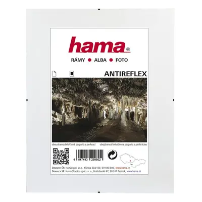 Hama Clip-Fix, antireflexní sklo, 24x30 cm