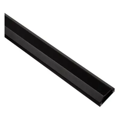 Hama aluminium Cable Duct, black