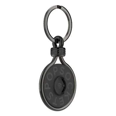 PopSockets PopChain Premium, přívěšek pro 2 výměnné vršky, kovový, černý