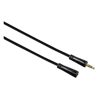 Hama prodlužovací audio kabel jack 3,5 mm stereo, 5 m, pozlacený, 3*