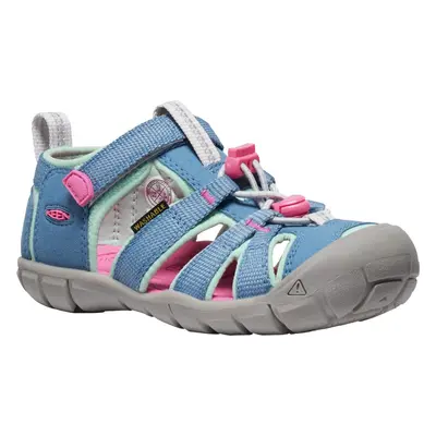 Dětské sandály KEEN SEACAMP II CNX CHILDREN coronet blue/hot pink