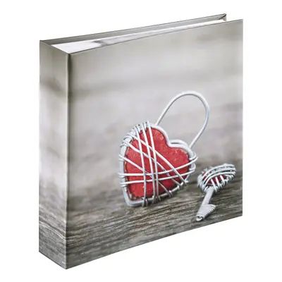 Hama album memo RUSTICO METAL HEART 10x15/200, popisové pole