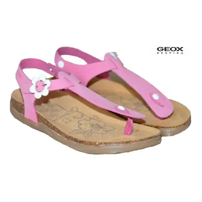 Dětské letní boty GEOX JR SANDAL ALOHA FUCHSIA