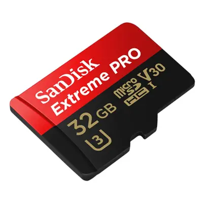 SanDisk Extreme Pro microSDHC 32 GB 100 MB/s A1 Class 10 UHS-I V30, Adaptér náhrada za 173387