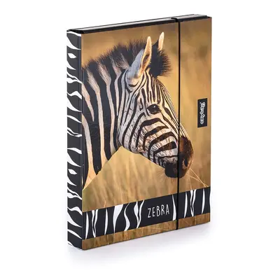 Box na sešity A4 Jumbo Zebra