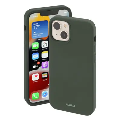 Hama MagCase Finest Feel PRO, kryt pro Apple iPhone 13 mini, zelený