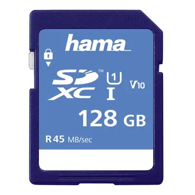 Hama SDXC 128 GB UHS-I 45 MB/s Class 10