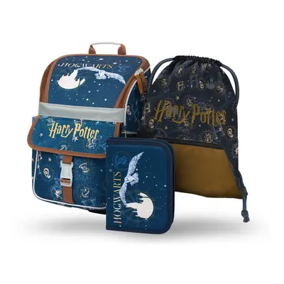 BAAGL 3 SET Zippy Harry Potter Bradavice: aktovka, penál, sáček Baagl