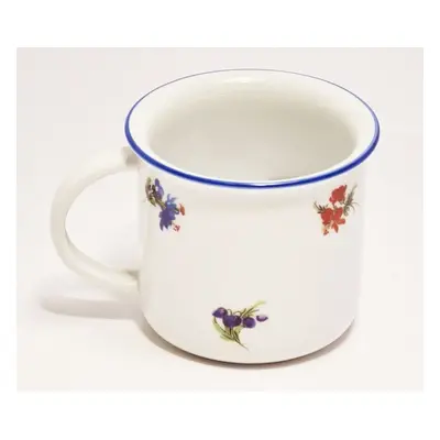 hrnek 250ml TINA - RAK. HÁZENKA-modrá.l., čes.porcelán