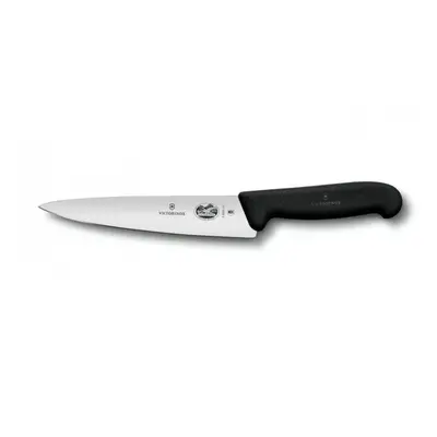 nůž 19cm ostří, kuch., FIBROX, protiskl. VICTORINOX, černý