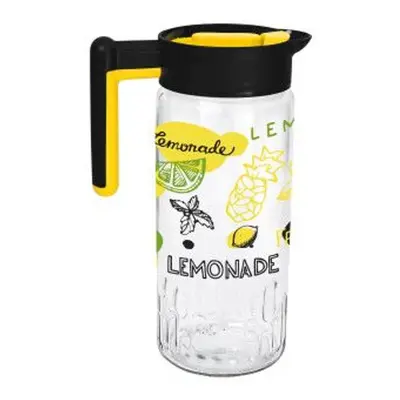 džbán 1,46l, LEMONADE, vroubk.sklo/plast