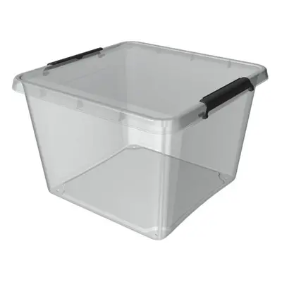 box 32,0l SIMPLE-1622, 39x39x26cm, transp.plast