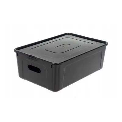 box 7,0l+víko, otvory, 34x20x10cm, mixRASTR, MULTIBOX, plast