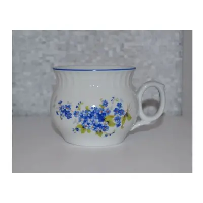 hrnek 290ml DARUME-POMNĚNKY modrá, čes.porcelán