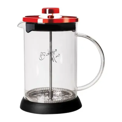 konvice 0,60l BURGUNDY MET.LINE, COFFEE MAKER, sklo+plast