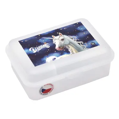 Box na svačinu s přihrádkou Unicorn 1