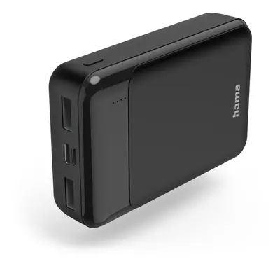 Hama Eco Power 10, powerbanka, 10000 mAh, 2 A, 2 výstupy: 2x USB-A