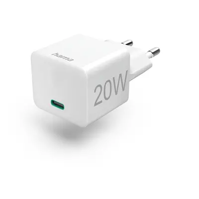 Hama rychlá USB nabíječka, USB-C PD/QC 20 W