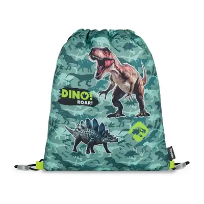 Sáček na cvičky Dino