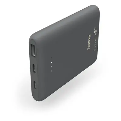 Hama Supreme 5HD, powerbank 5000 mAh, 2,1 A, výstup: USB-C