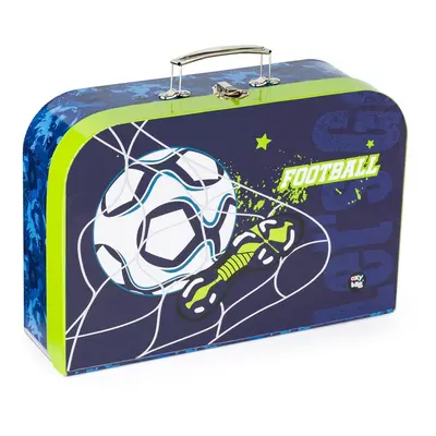 Kufřík lamino 34 cm fotbal