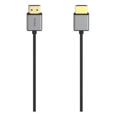 Hama HDMI kabel Ultra High Speed 8K 1,5 m, Ultra-Slim, blistr/displej