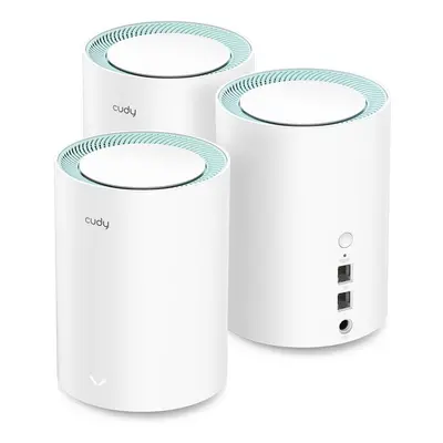 Cudy AC1200 Wi-Fi Mesh systém Gigabit, set 3 ks (M1300(3-Pack))