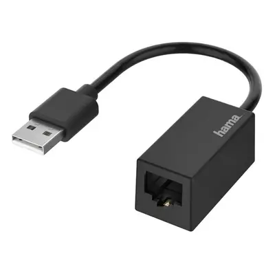 Hama síťový adaptér USB-A - RJ45, Ethernet 100 Mb/s