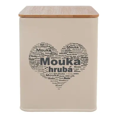 Dóza Mouka hrubá SRDCE 11,5x11,5x14 cm