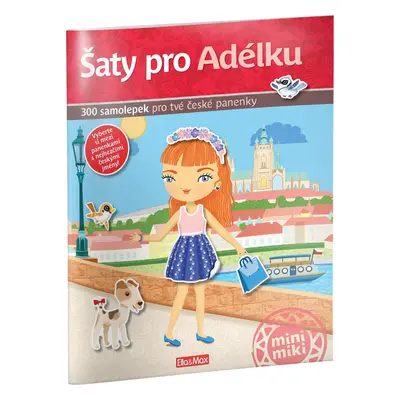 Presco Group Šaty pro ADÉLKU ─ Kniha samolepek