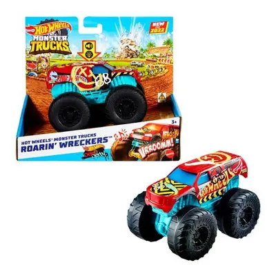 HW MONSTER TRUCKS SVÍTÍCÍ A RÁMUSÍCÍ VRAK ASST