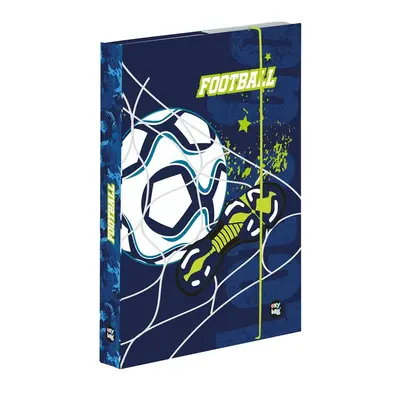 Karton P+P Box na sešity A5 fotbal