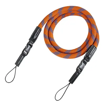 Hama Braid 120, popruh na fotoaparát, délka 120 cm, oranžový/modrý