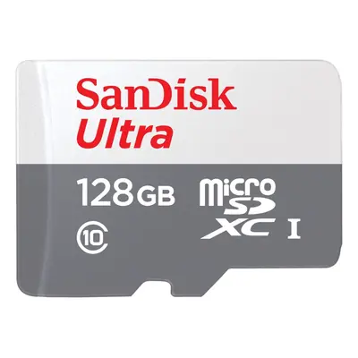 SanDisk Ultra microSDXC 128 GB 100 MB/s Class 10 UHS-I, s adaptérem