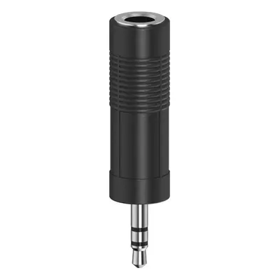 Hama redukce jack 6,3 mm na 3,5 mm vidlici, stereo