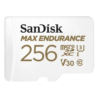 SanDisk® MAX ENDURANCE microSDHC™ Card s adaptérem 256 GB