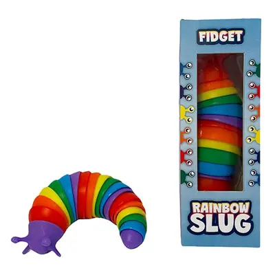 Fidget toy - duhový šnek