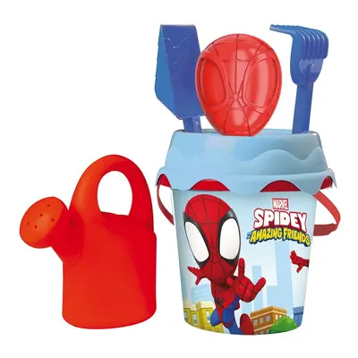 Kyblíček Spidey s konvičkou a přísl., střední