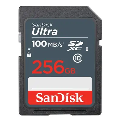 SanDisk Ultra 256 GB SDXC Memory Card 100 MB/s