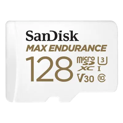 SanDisk® MAX ENDURANCE microSDHC™ Card s adaptérem 128 GB