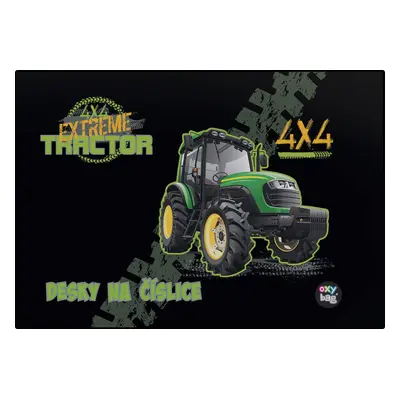 Karton P+P Desky na číslice traktor 3-93722