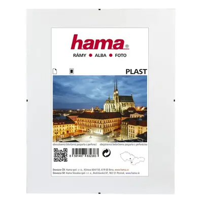 Hama clip-Fix, průhledný plast, 60x80 cm