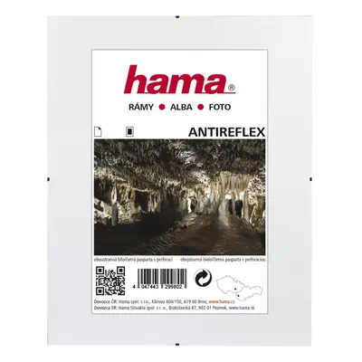 Hama clip-Fix, antireflexní sklo, 21 x 29,7 cm (formát A4)