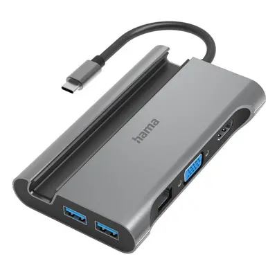 Hama USB-C hub Connect2Mobile, multiport, LAN, 7 portů