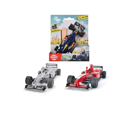 Dickie Formule 14 cm, natahování na šňůrku, 3 druhy