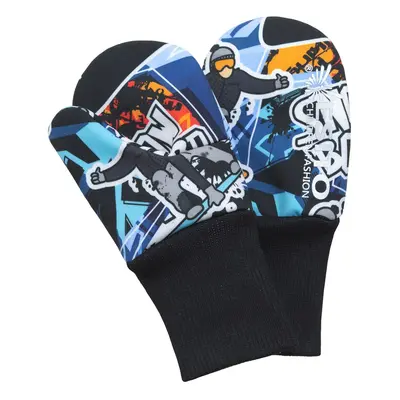 ESITO Palcové rukavice softshell Snowboard - 1 - 2 roky / šedá