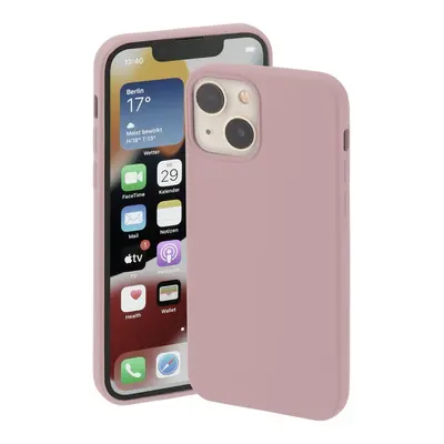 Hama Finest Feel, kryt pro Apple iPhone 14, barva nude