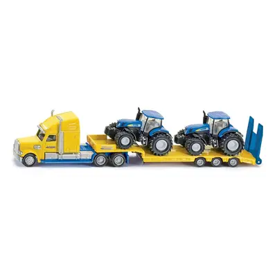 SIKU Super - Tahač s vlekem a 2 traktory New Holland 1:87