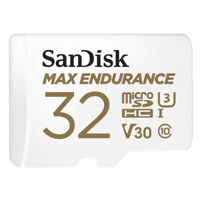 SanDisk® MAX ENDURANCE microSDHC™ Card s adaptérem 32 GB