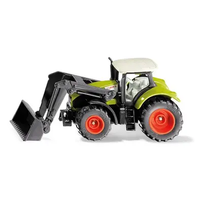 SIKU Blister - traktor Claas Axion s předním nakladačem